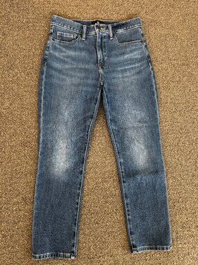 Banana Republic petite slim straight jeans